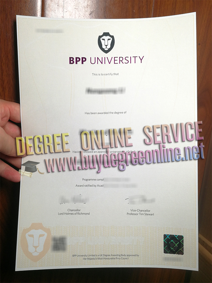 BPP University degree