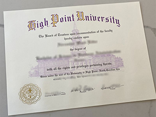 Where to order a fake High Point University degree in 2023