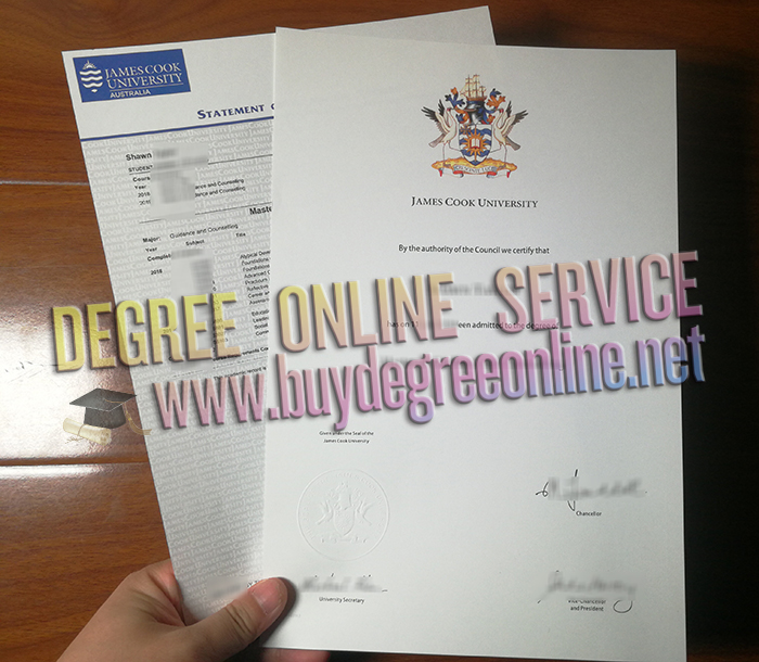 James Cook University diploma