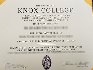 The best way to order a fake Knox College degree online