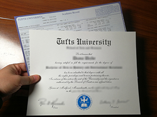 I want to get a fake Tufts University degree and transcript online