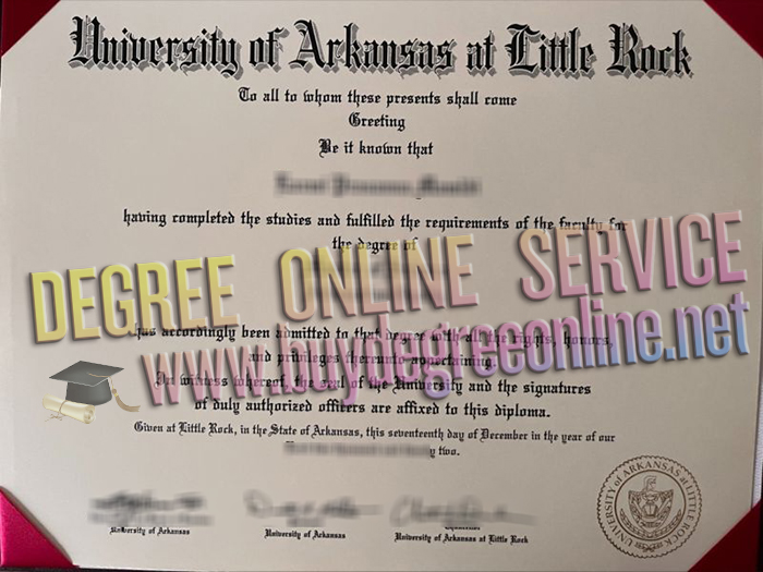 University of Arkansas--Little Rock diploma