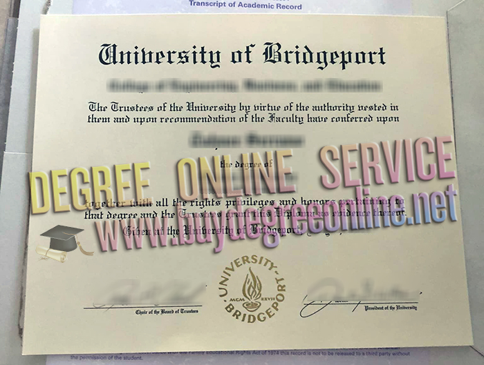 University of Bridgeport diploma