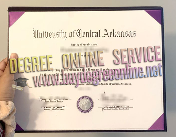 University of Central Arkansas diploma