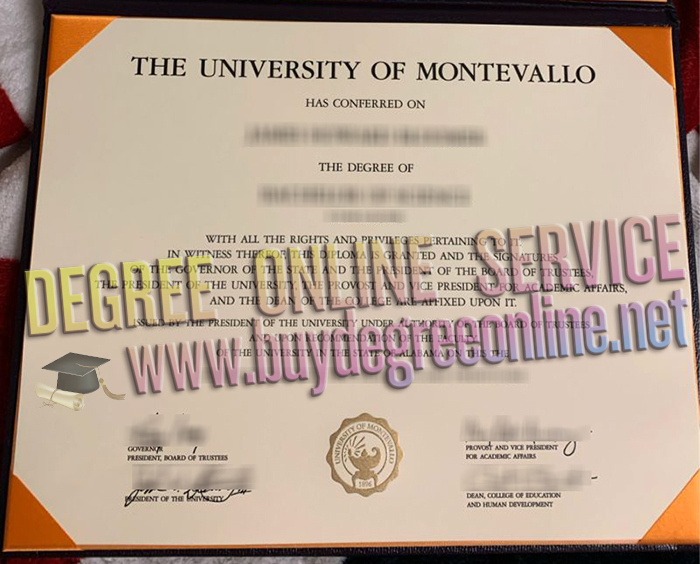 University of Montevallo diploma