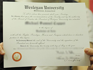 How to buy a fake Wesleyan University diploma in the USA