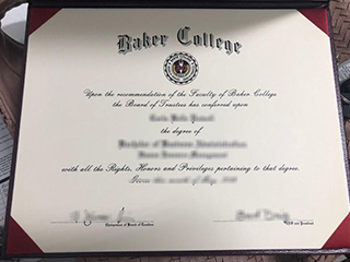 Where to get a fake Baker College degree certificate online