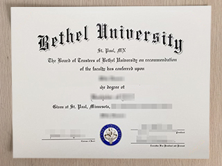 I am interested in buying a fake Bethel University degree online