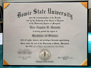 Is it possible to get a fake Bowie State University degree online?