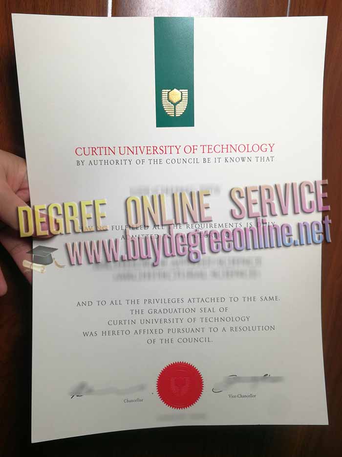 Curtin University diploma