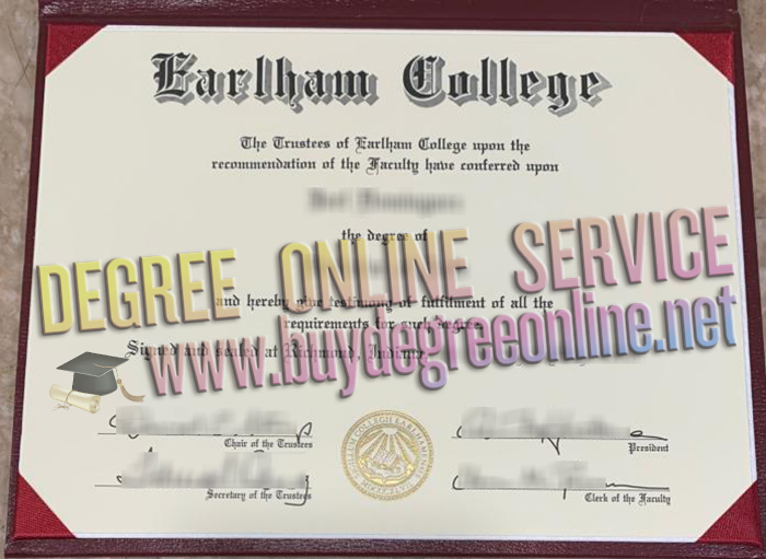 Earlham College diploma