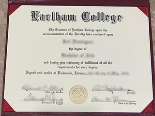 How to order a fake Earlham College diploma certificate online