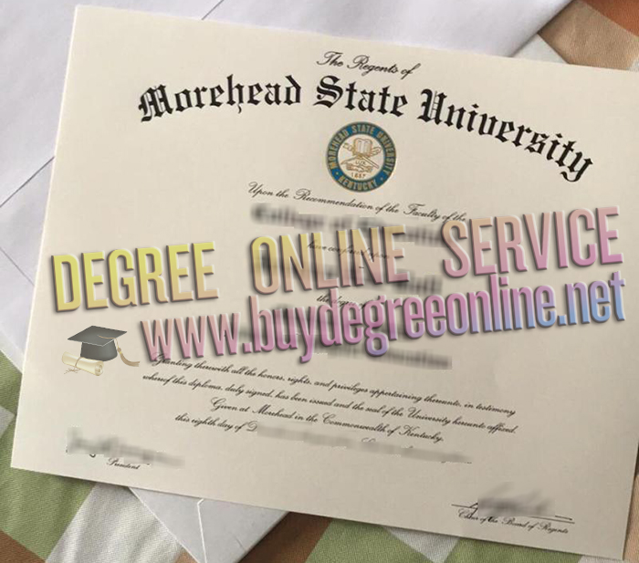 Morehead State University diploma