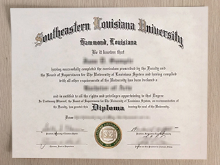 How much to get a fake Southeastern Louisiana University degree online