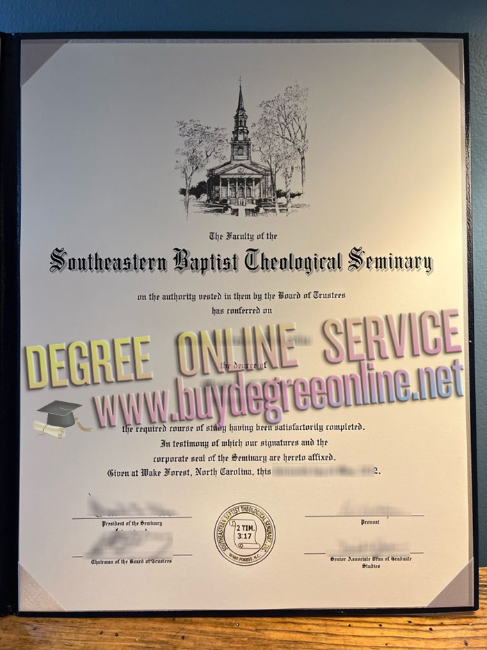 Southern Baptist Theological Seminary diploma