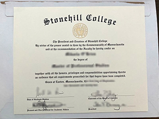 How to get a fake Stonehill College diploma certificate online