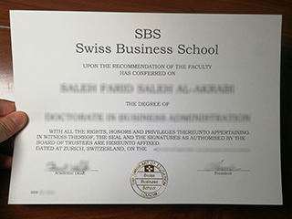 Is it possible to buy a fake SBS Swiss Business School diploma online?