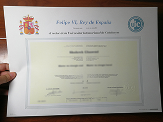 Buy Universidad Internacional de Cataluña diploma, fake UIC degree