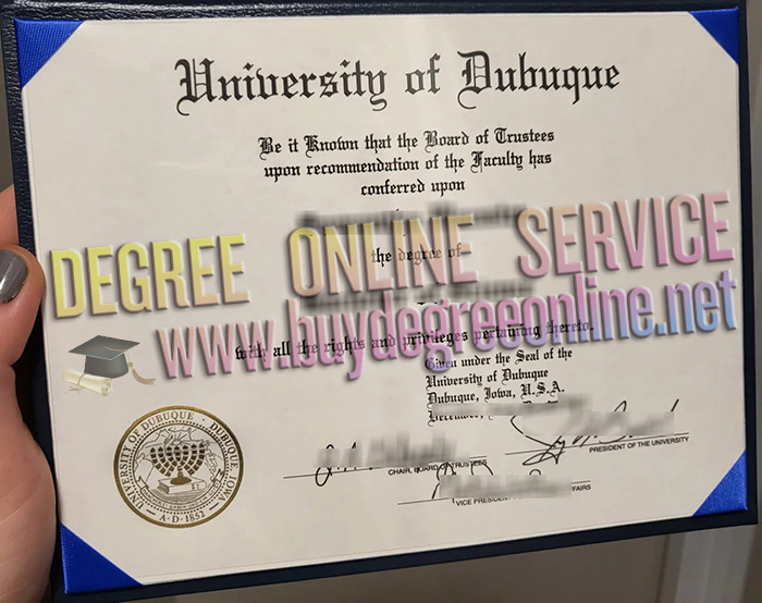 University of Dubuque diploma