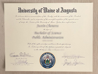 How fast to order a fake University of Maine at Augusta diploma online