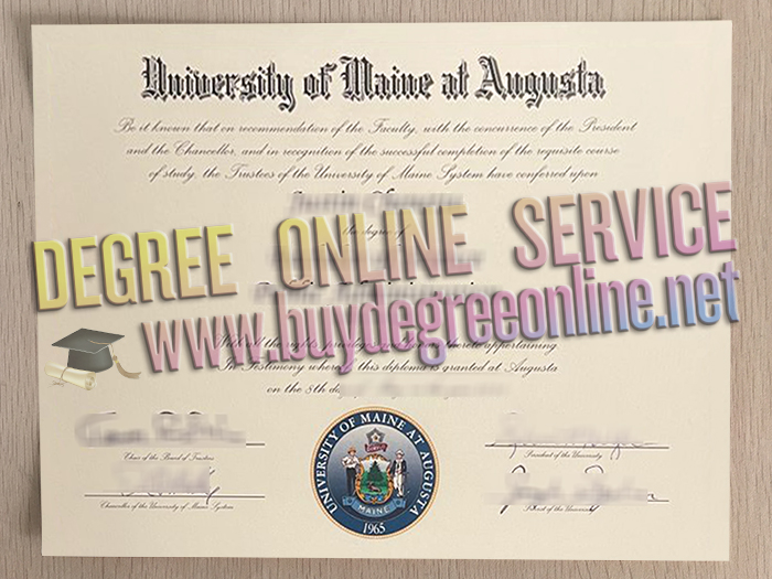 University of Maine at Augusta diploma