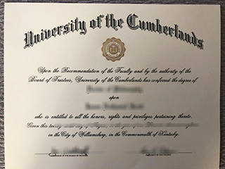 Can I order a realistic University of the Cumberlands diploma online?