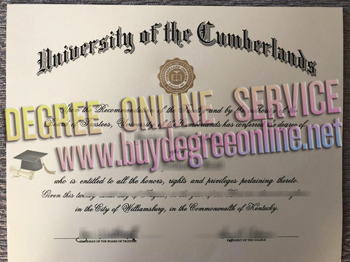 University of the Cumberlands diploma