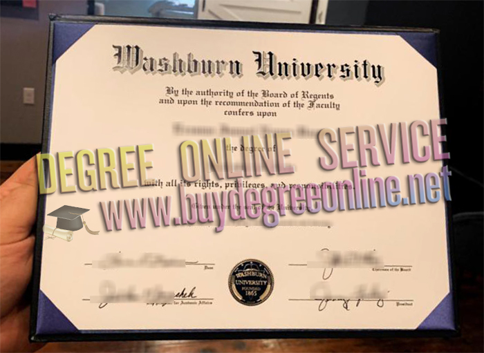 Washburn University diploma