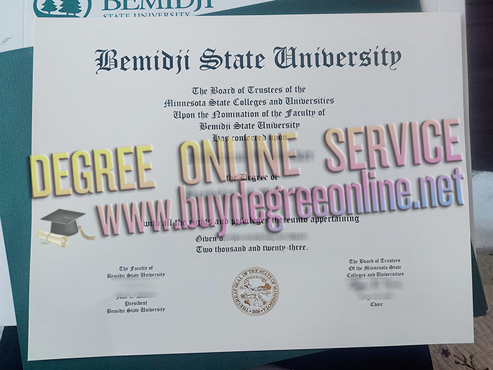 Bemidji State University diploma