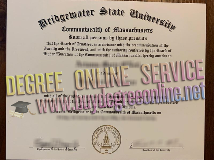 Bridgewater State University diploma