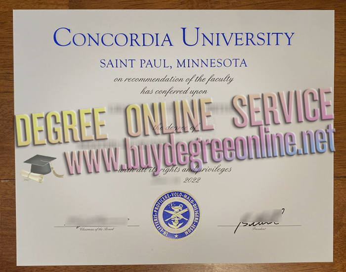 Concordia University--St. Paul diploma