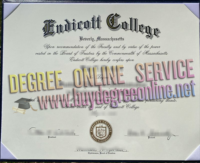 Endicott College degree