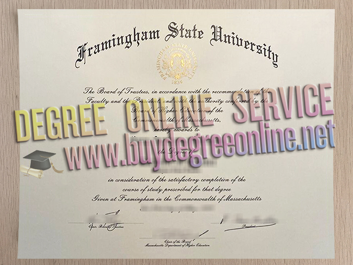 Framingham State University diploma