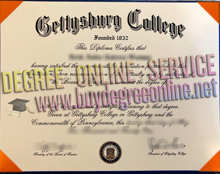 Gettysburg College degree