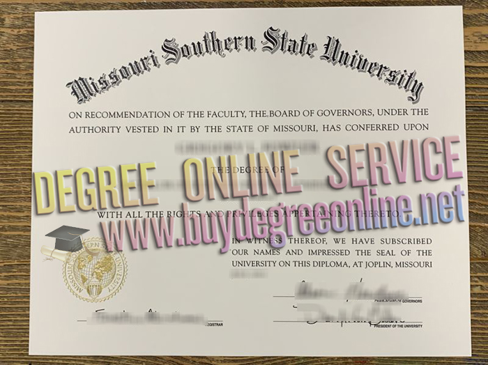 Missouri Southern State University degree