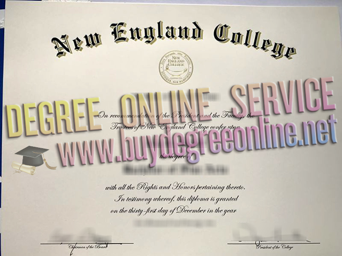 New England College diploma