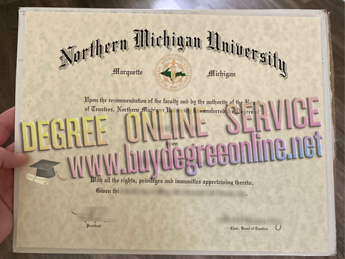 Northern Michigan University diploma