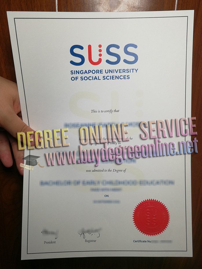 Singapore University of Social Sciences degree