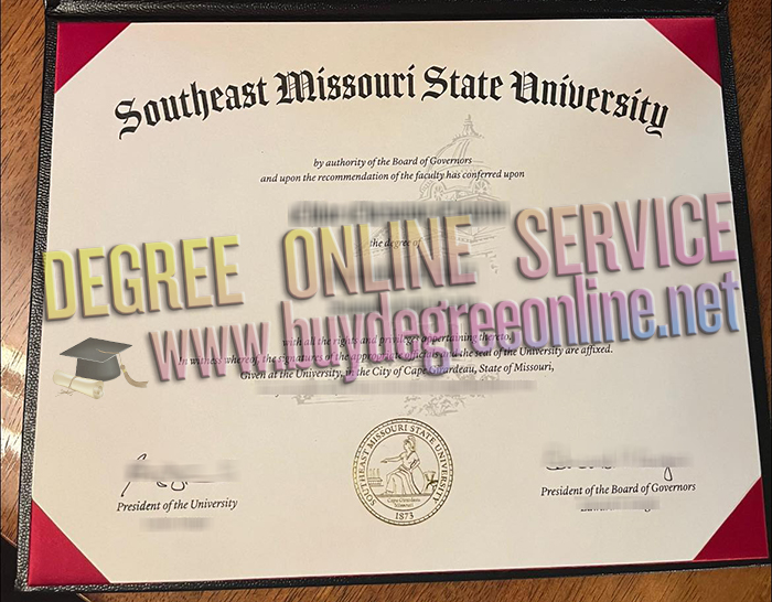 Southeast Missouri State University diploma