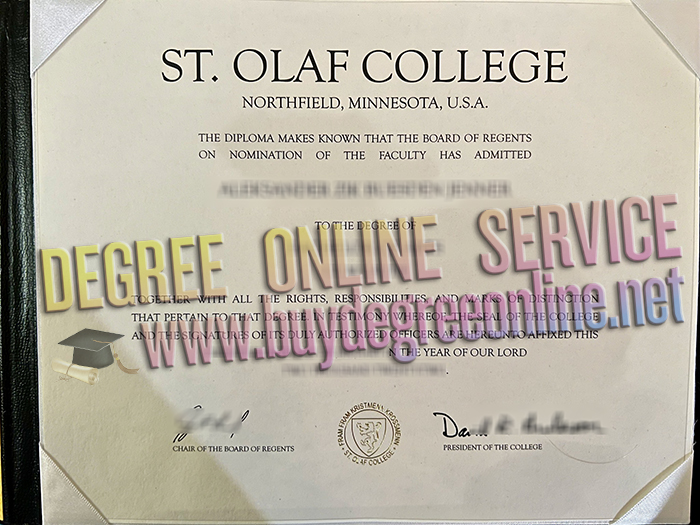 St. Olaf College degree