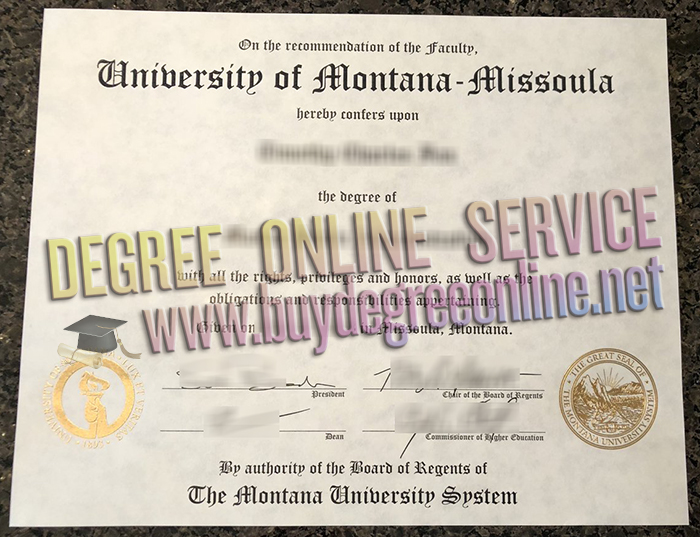 University of Montana degree