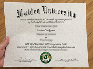 I would like to order a fake Walden University degree online