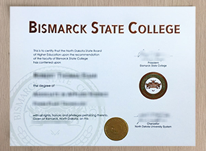 How long to get a fake Bismarck State College degree online