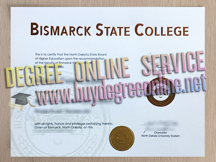 Bismarck State College diploma