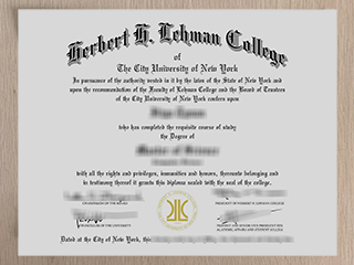 Where to order a fake CUNY Lehman College diploma online