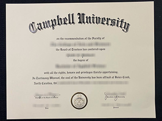 How to order a fake Campbell University diploma online