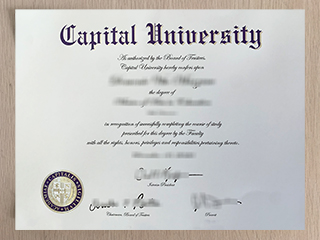 How to order a fake Capital University diploma online