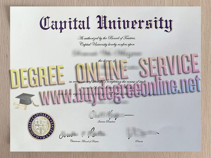 Capital University degree