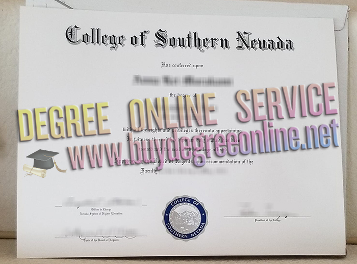 College of Southern Nevada degree