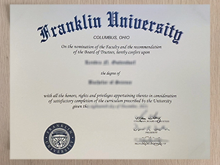 Where to purchase a fake Franklin University degree in 2023